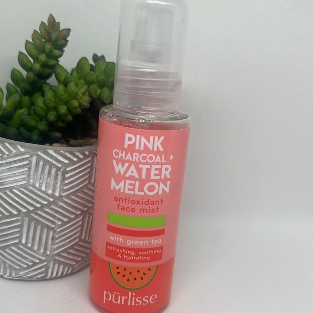 Purlisse Pink Charcoal + Watermelon Face Mist